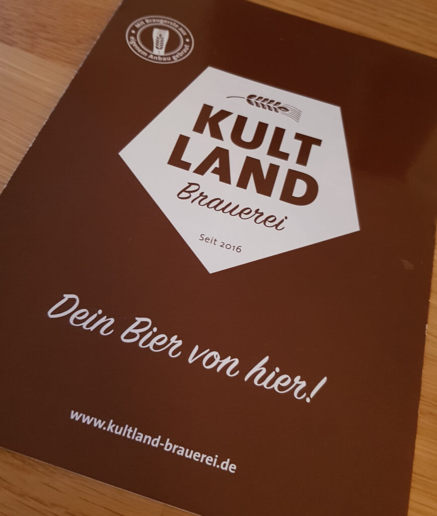 Kultland Brauerei Flyer